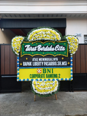 Papan Bunga Duka di Banyu Asih