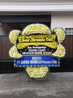 Papan Bunga Duka di Banyu Asih