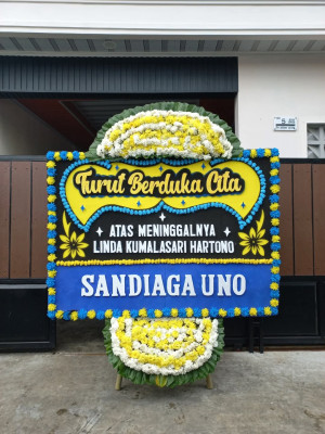 Papan Bunga Duka di Banyu Asih