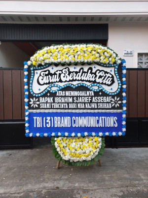 Papan Bunga Duka di Banyu Asih